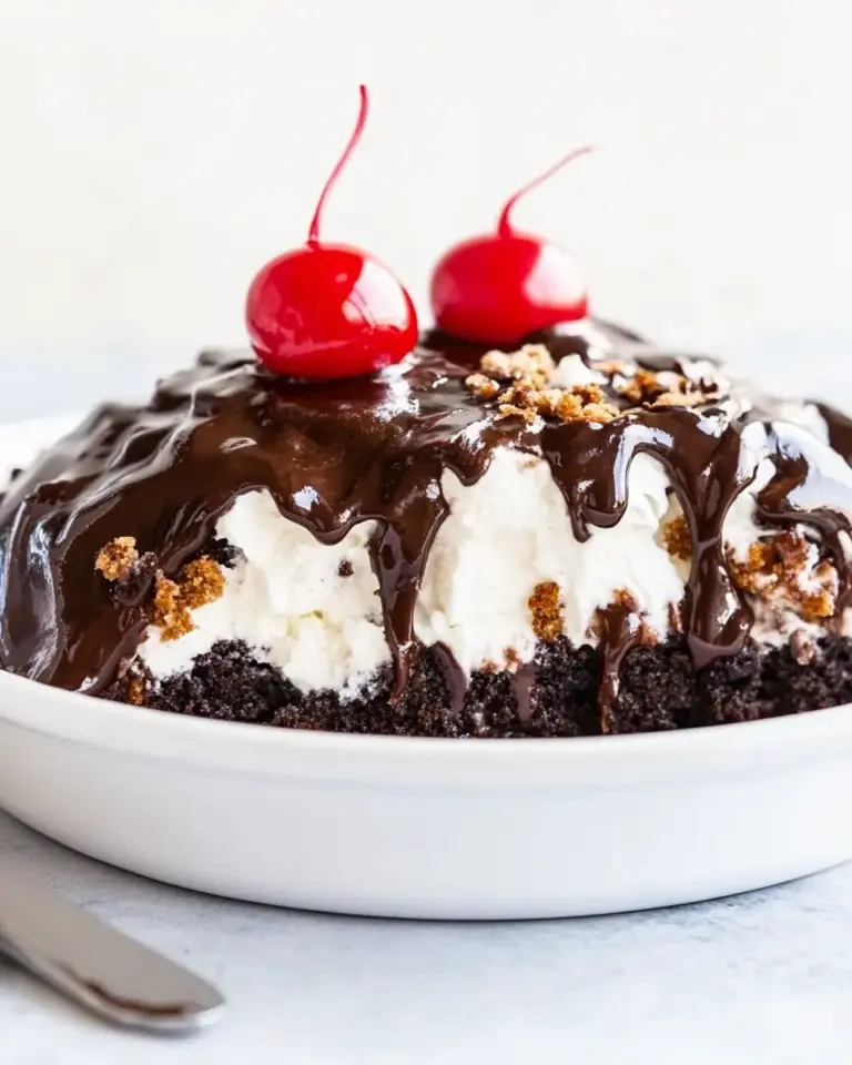 Hot Fudge Sundae Cake