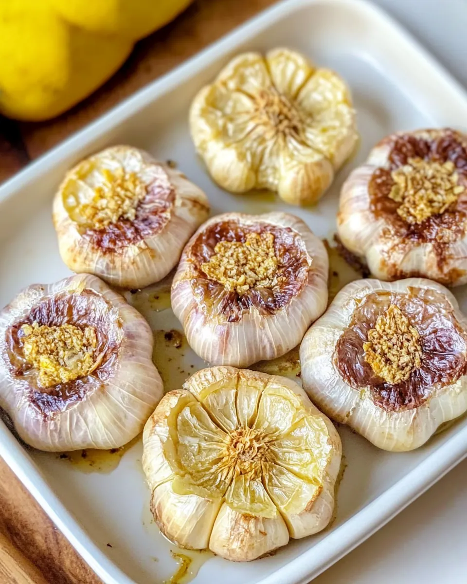 Roast Garlic In The Oven