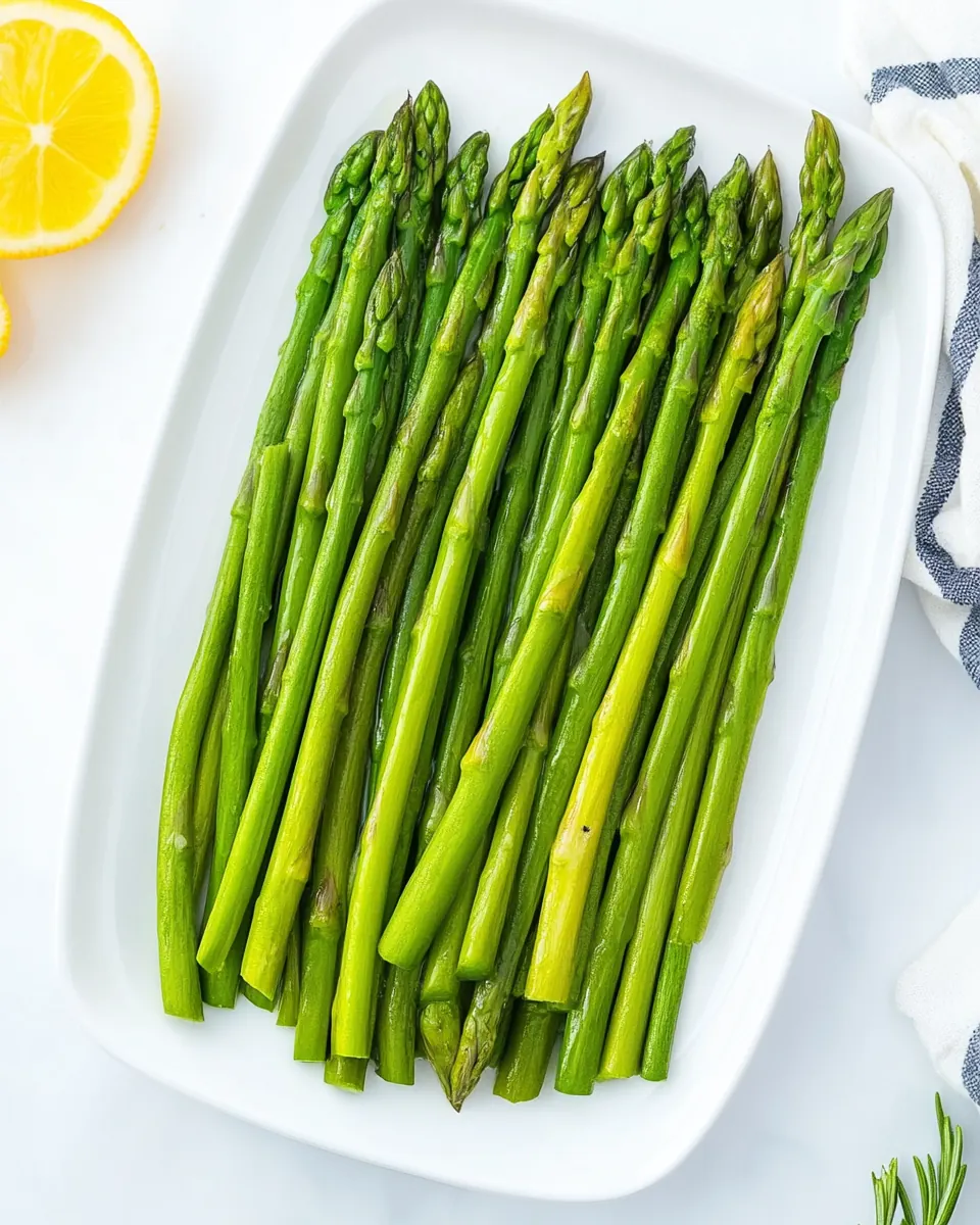How to Blanch Asparagus