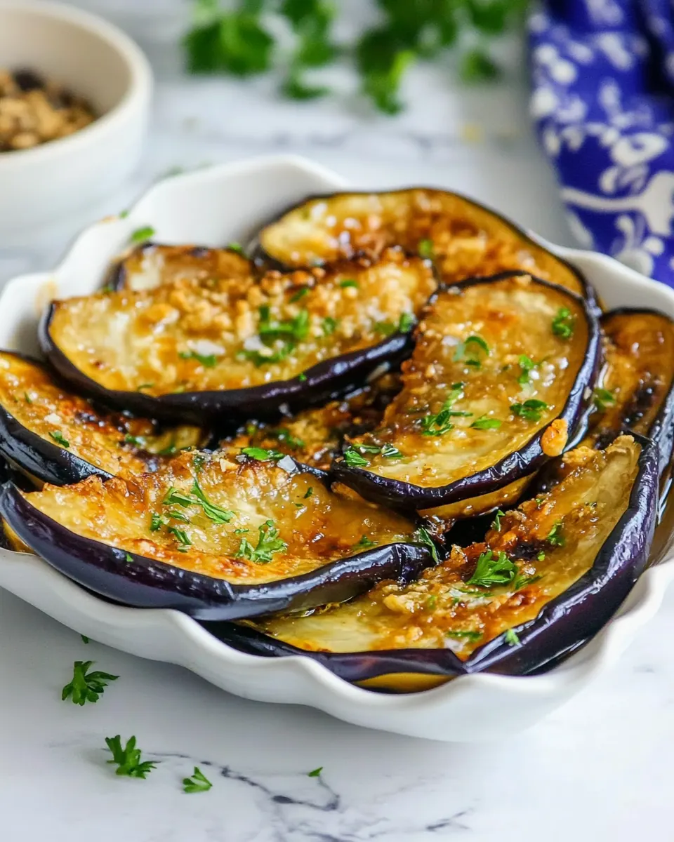 Fry Eggplant with Less Oil