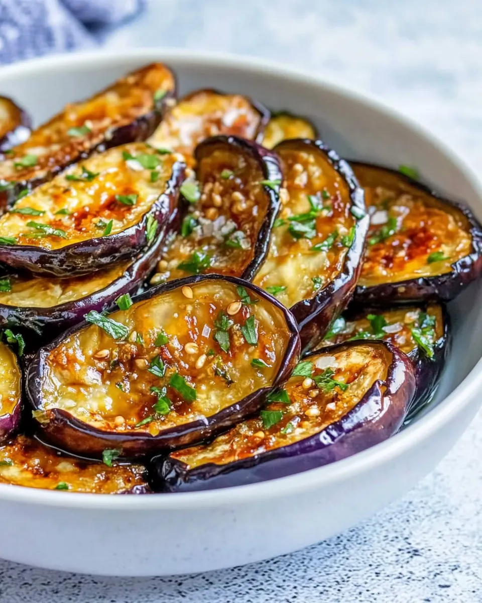 Fry Eggplant with Less Oil