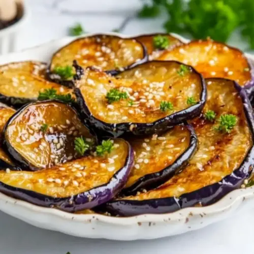 Fry Eggplant with Less Oil