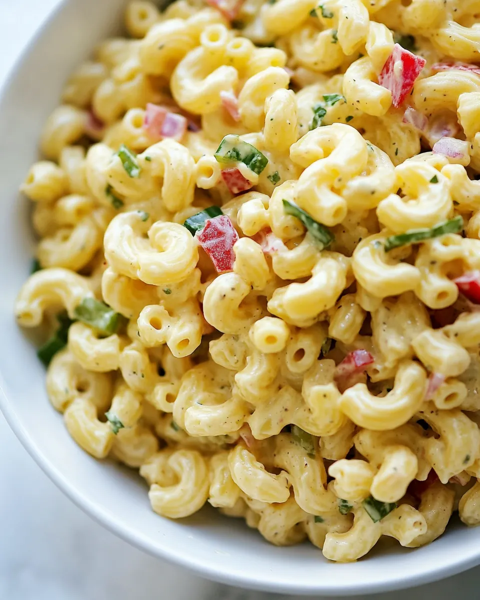 Classic Macaroni Salad