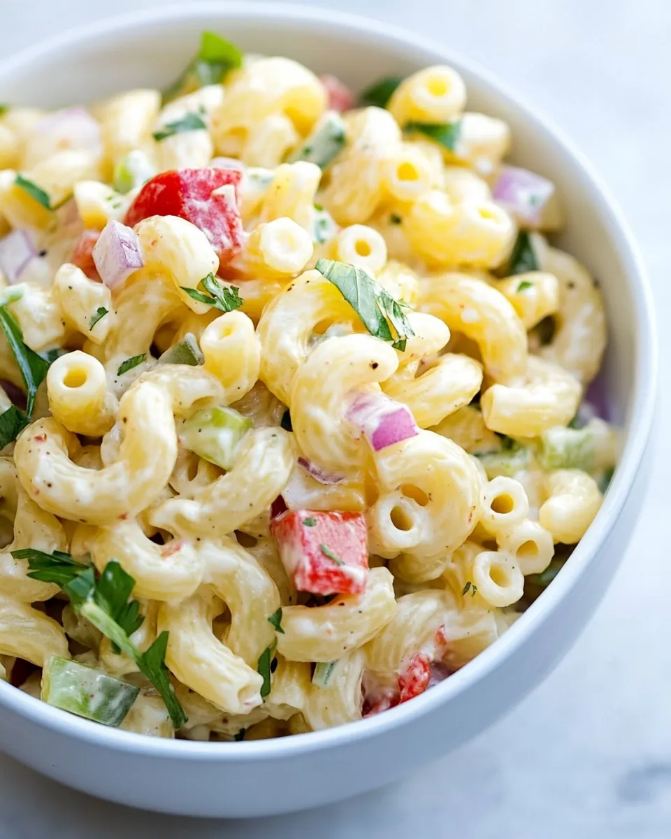 Classic Macaroni Salad