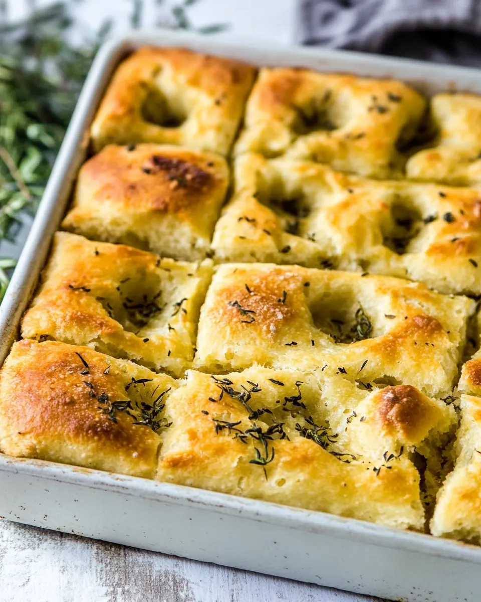 How to Make Focaccia