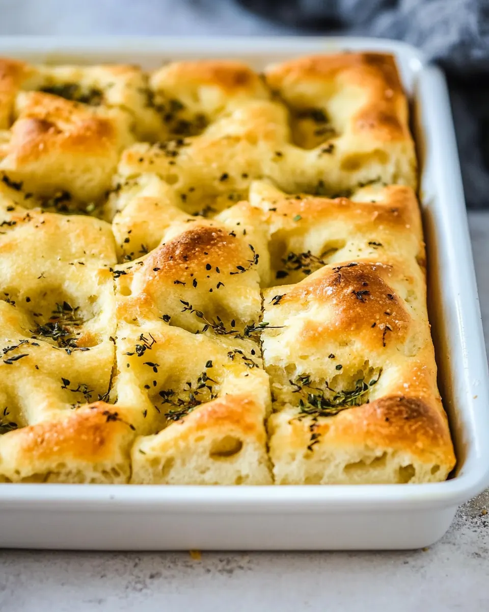 How to Make Focaccia