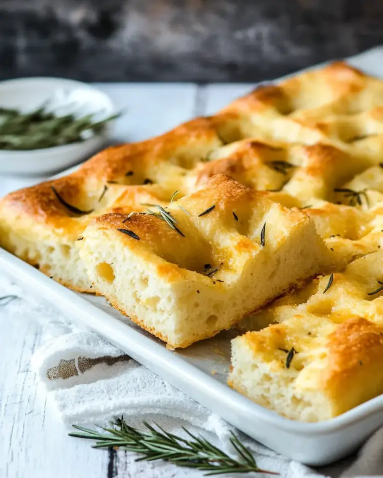 How to Make Focaccia