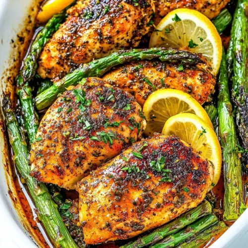 Lemon Pepper Chicken and Asparagus