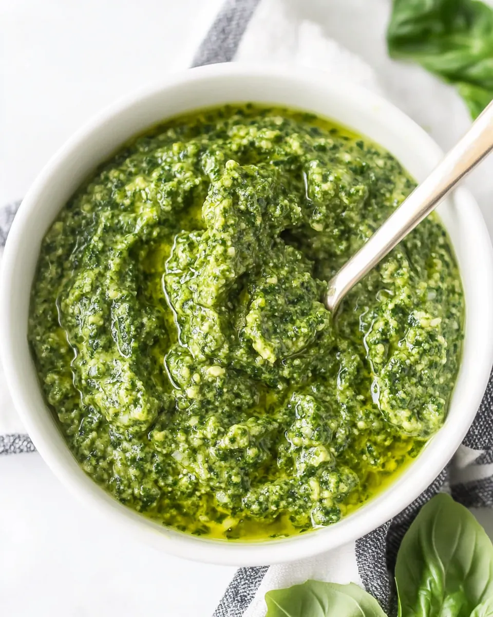 Nut Free Basil Pesto