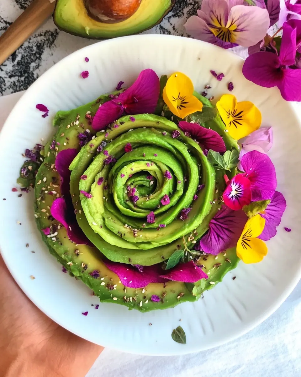 Avocado Rose