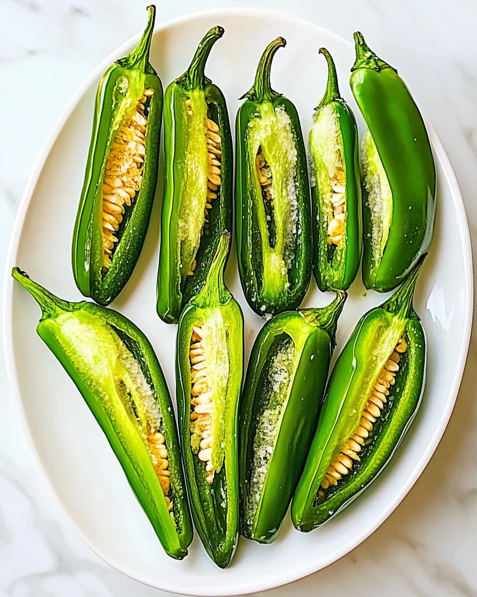 Roast Jalapenos