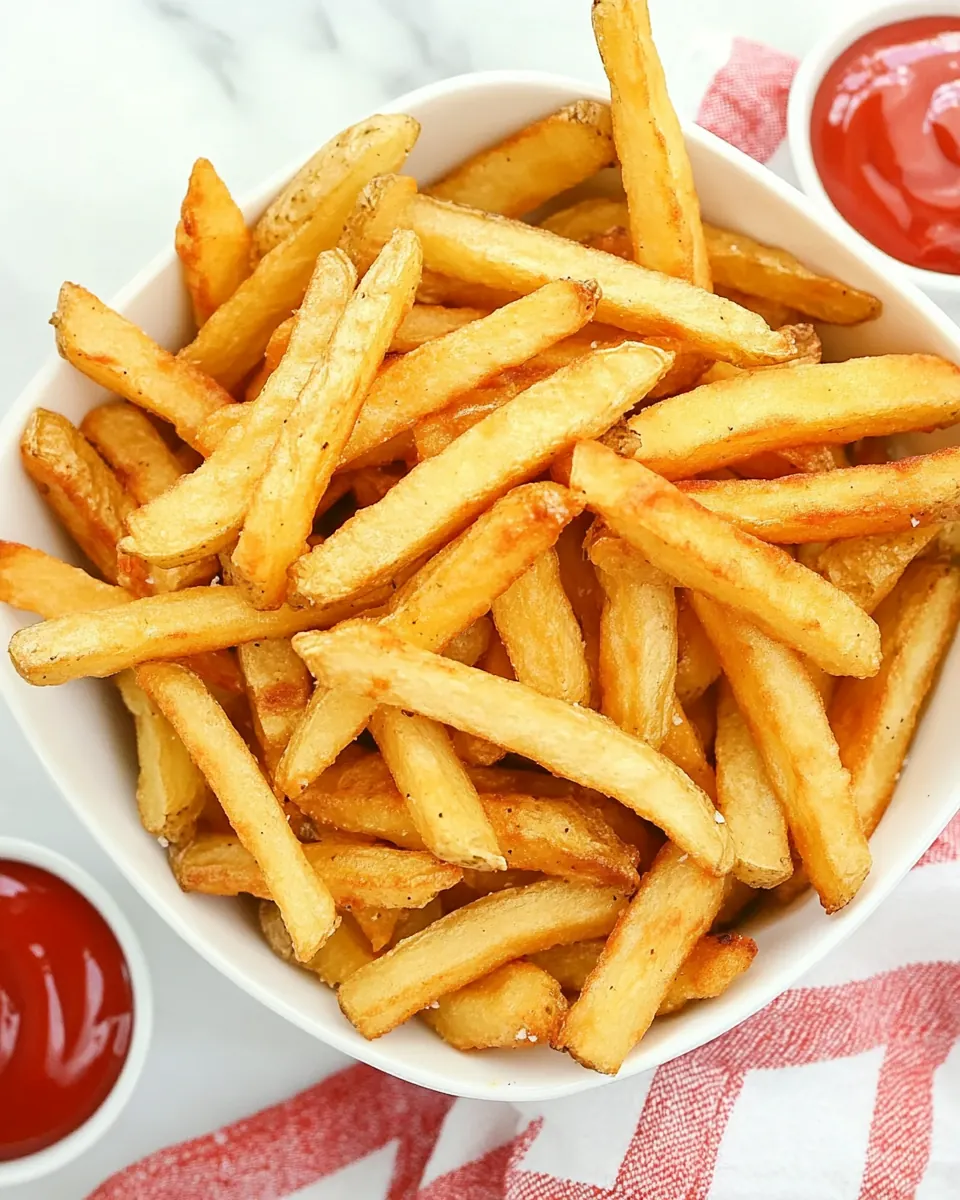 Perfect Homemade French Fries