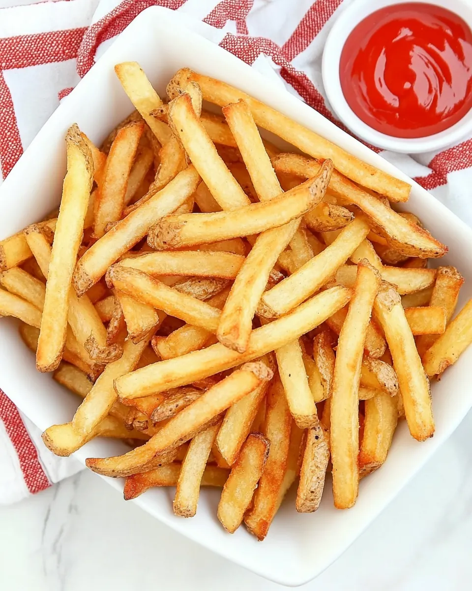Perfect Homemade French Fries