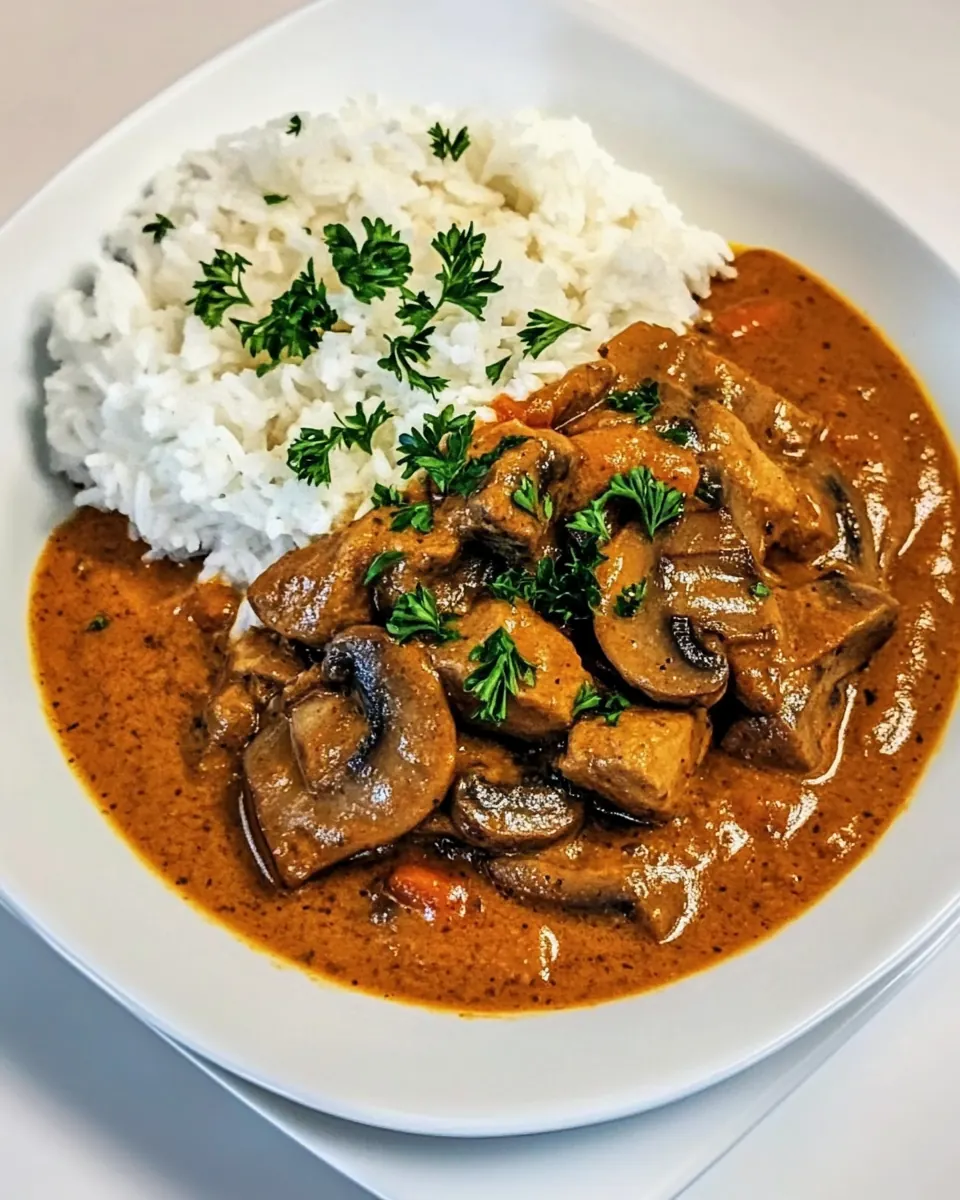 Hungarian Mushroom Stew