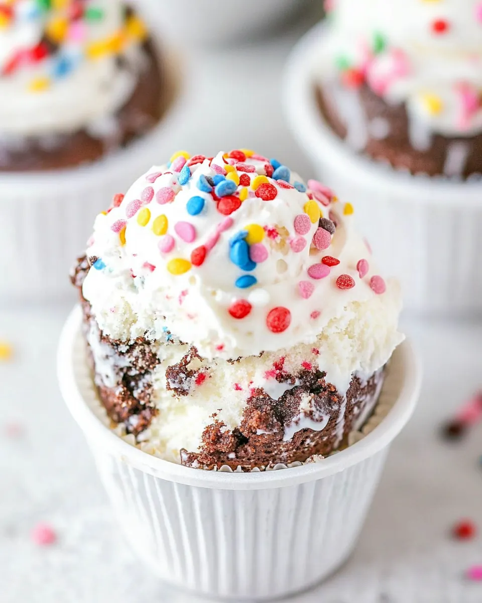 Ice Cream Cupcakes