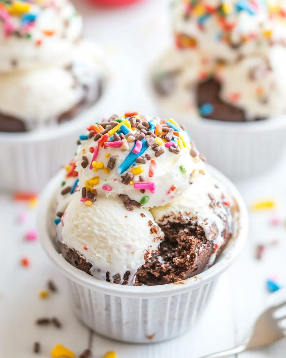 Ice Cream Cupcakes