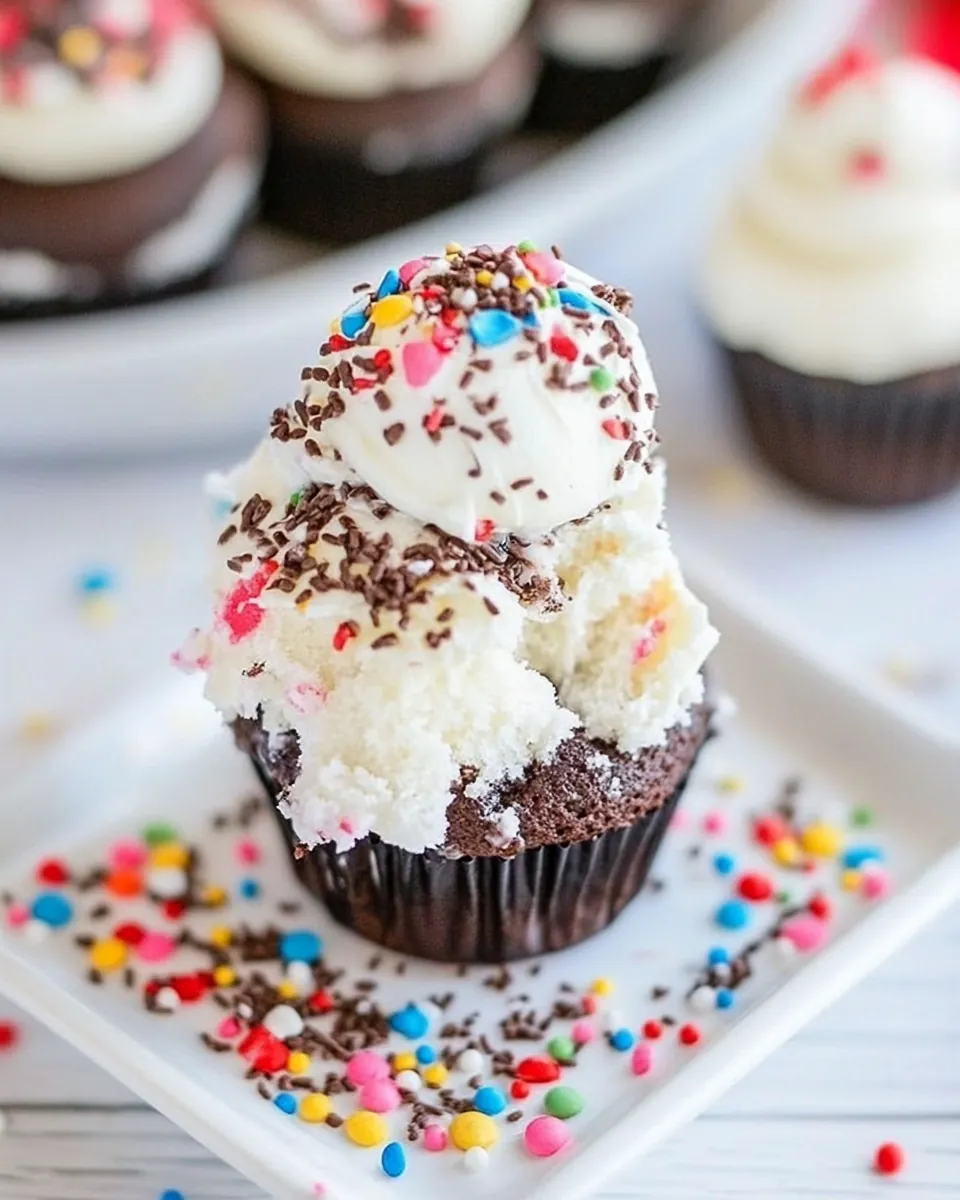 Ice Cream Cupcakes