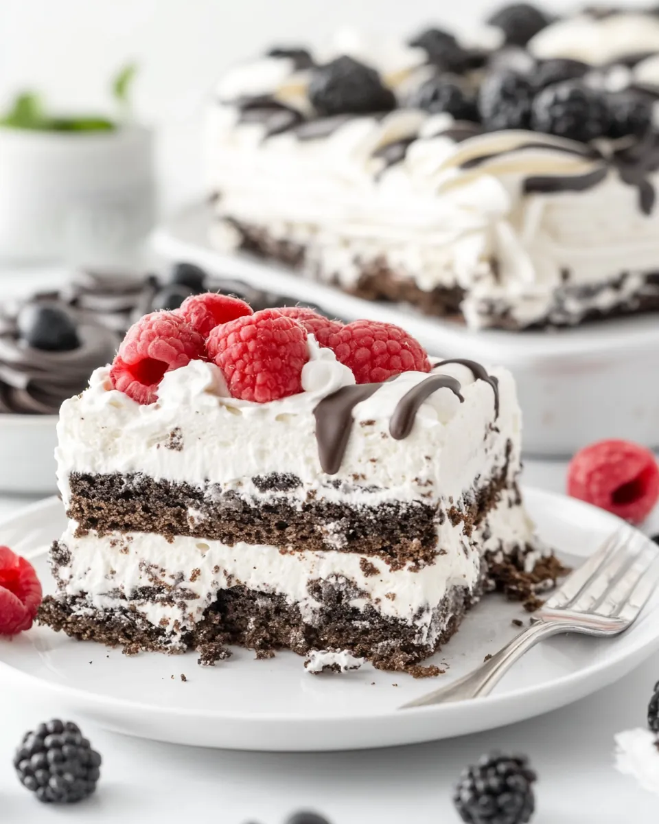 Ice Cream Sandwich Cake