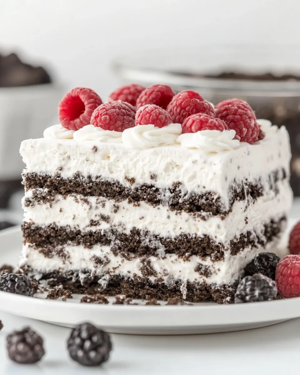 Ice Cream Sandwich Cake
