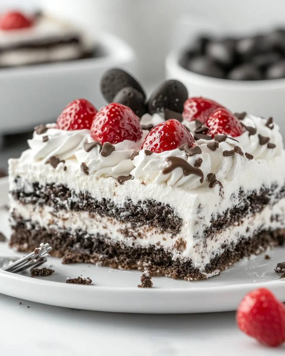 Ice Cream Sandwich Cake