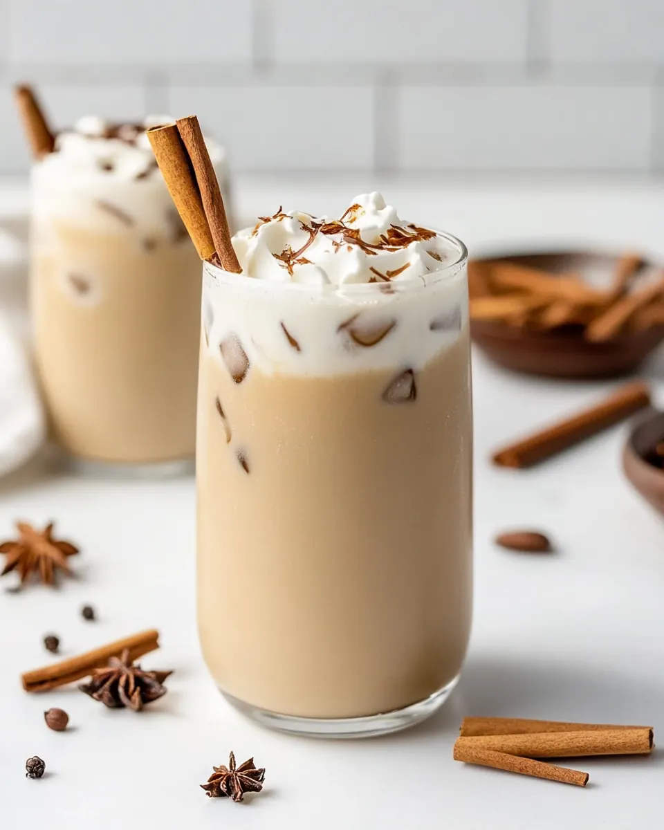 Iced Chai Tea Latte