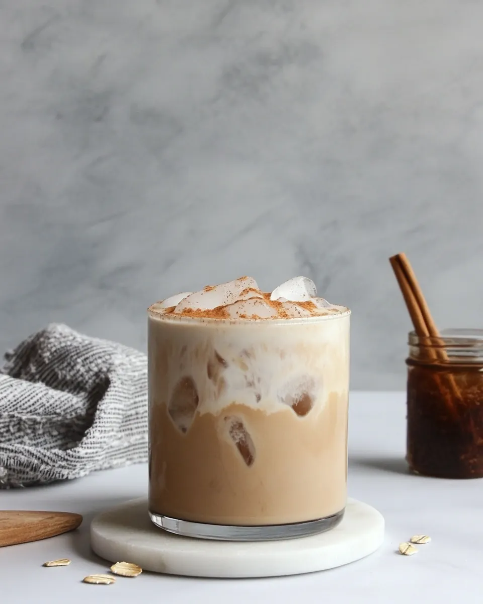 Iced Oat Milk Latte