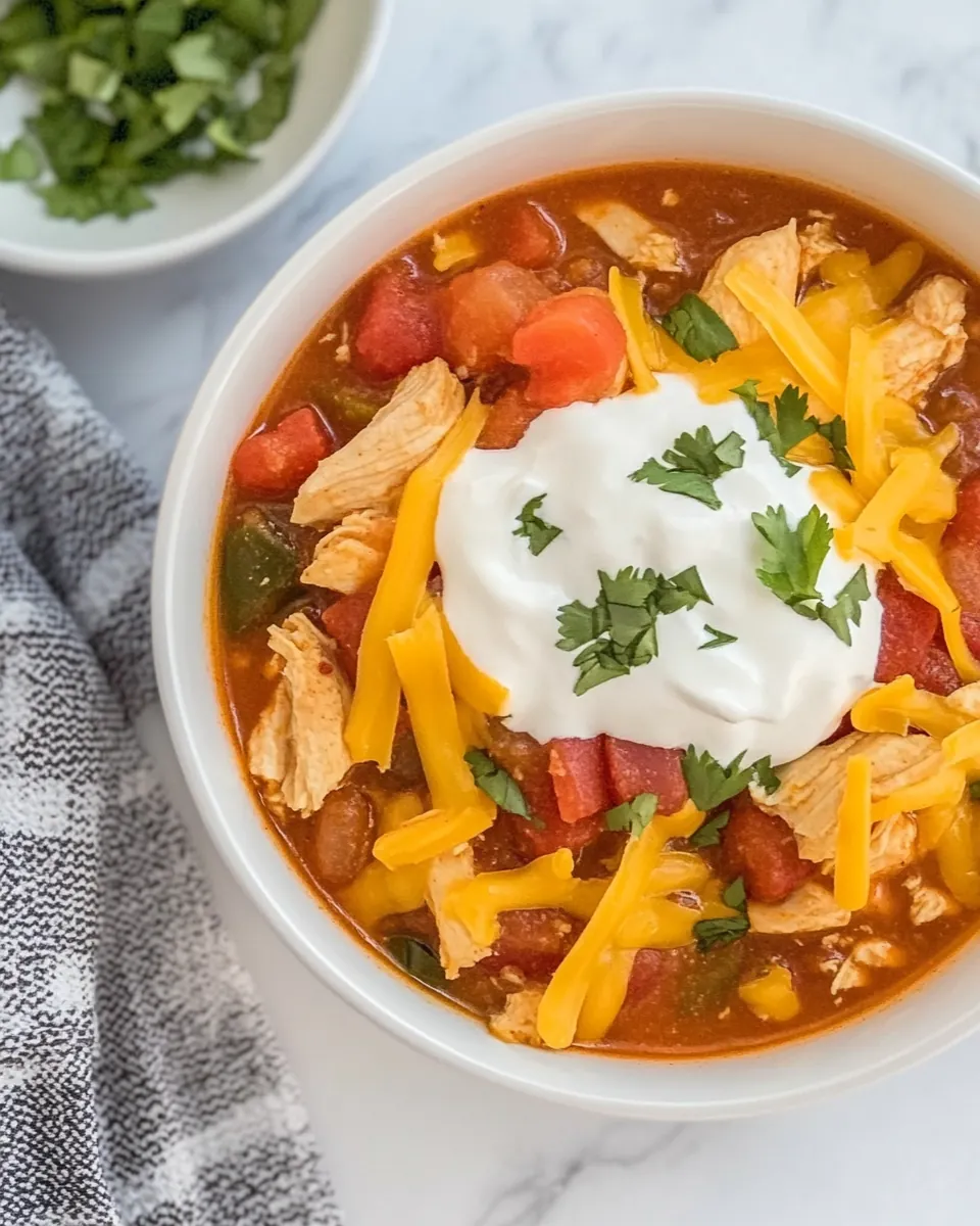 Ina Garten’s Chicken Chili