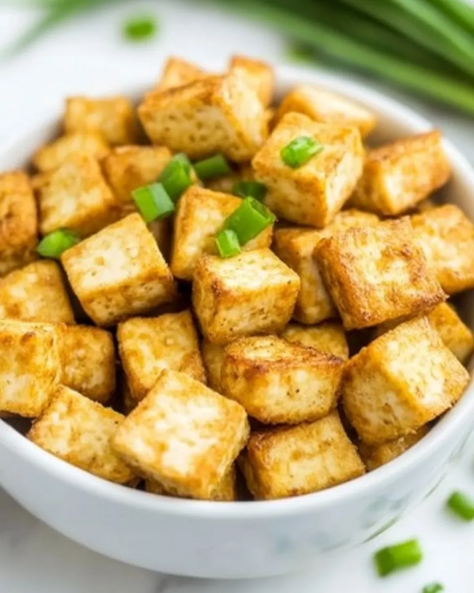 Incredible Crispy Air Fryer Tofu