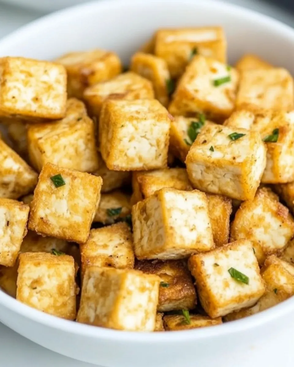 Incredible Crispy Air Fryer Tofu
