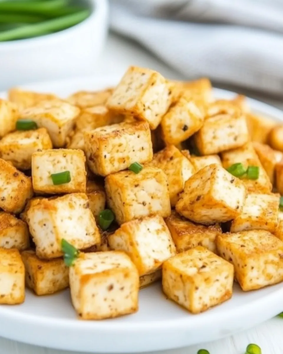 Incredible Crispy Air Fryer Tofu