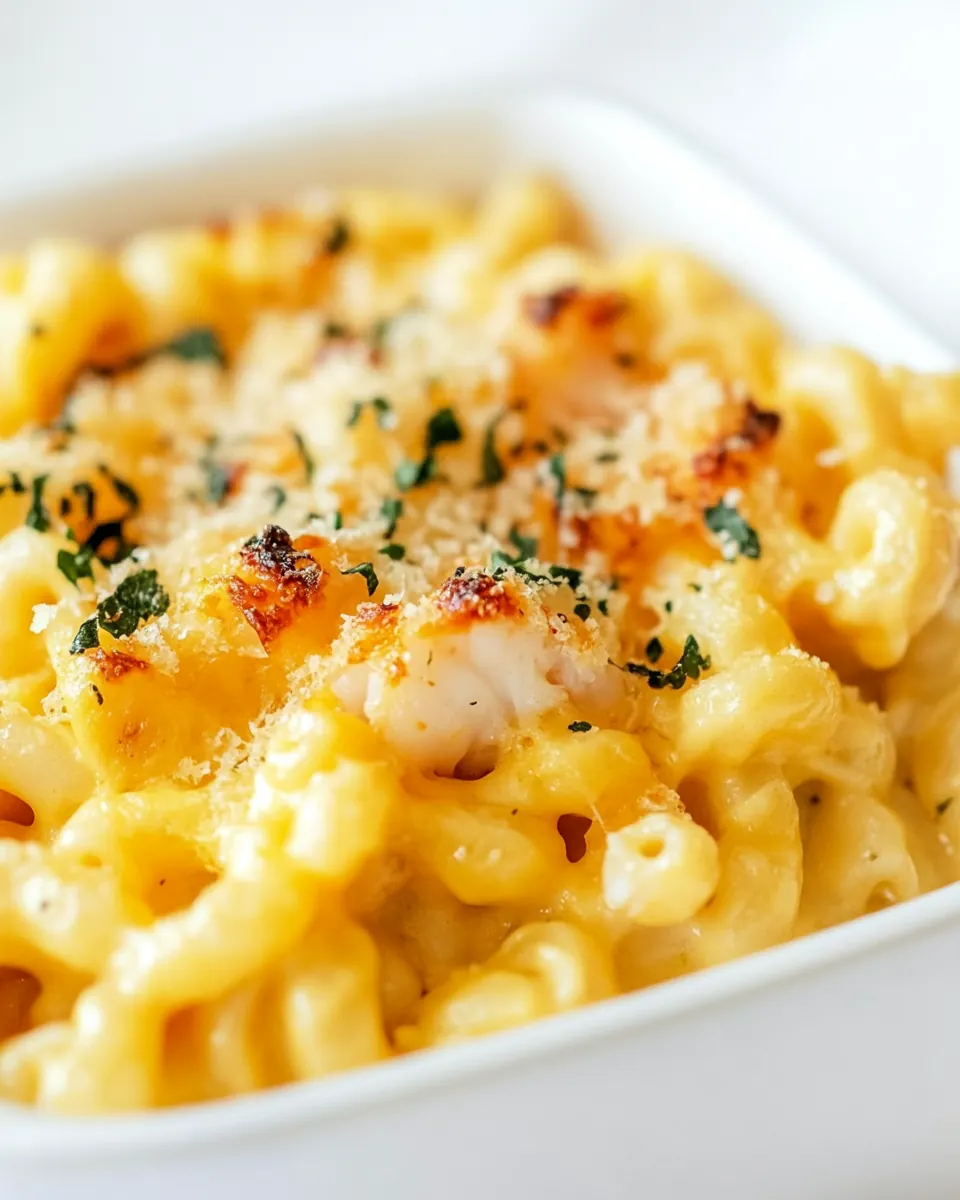 Incredible Lobster Mac and Cheese
