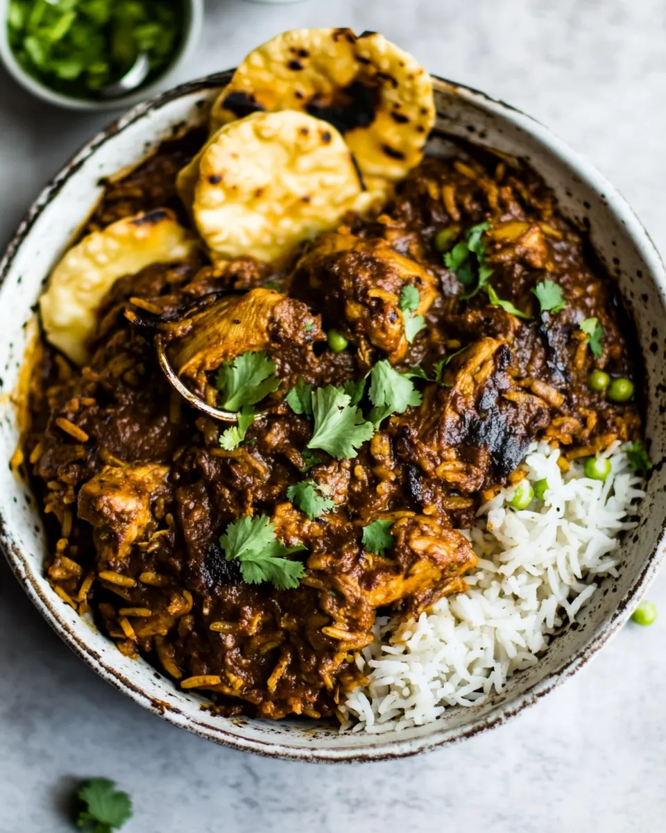 Indian Chicken Rice Casserole