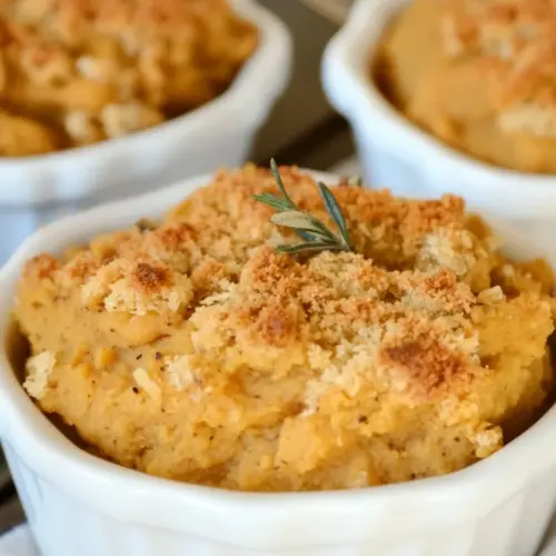 Individual Sweet Potato Casseroles