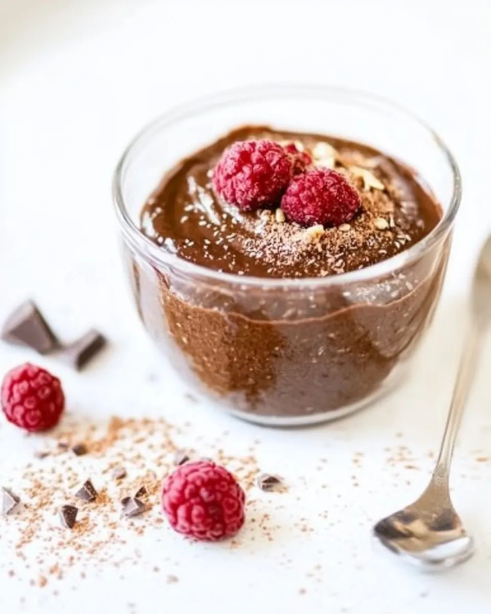 Instant Chia Chocolate Pudding