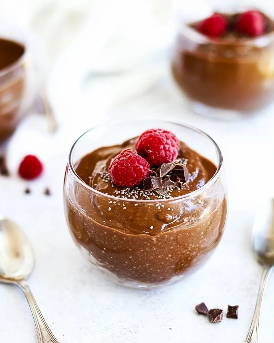 Instant Chia Chocolate Pudding