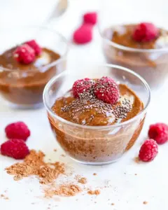 Instant Chia Chocolate Pudding