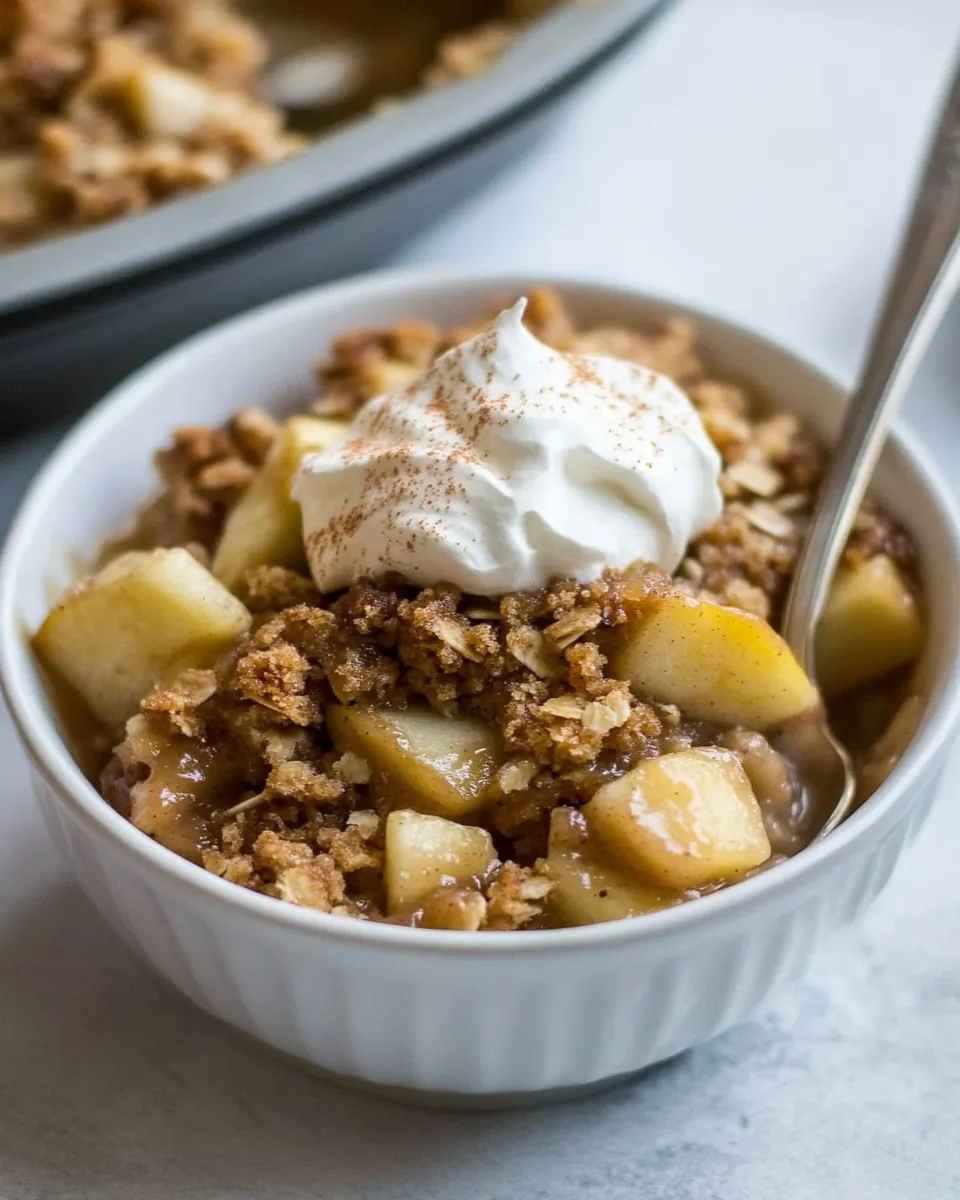 Instant Pot Apple Crisp