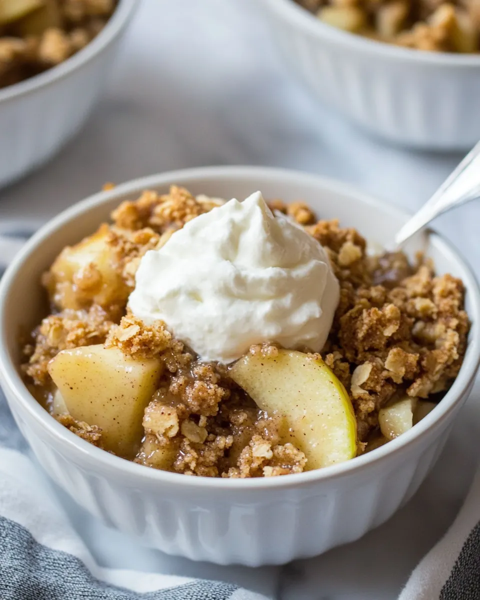 Instant Pot Apple Crisp