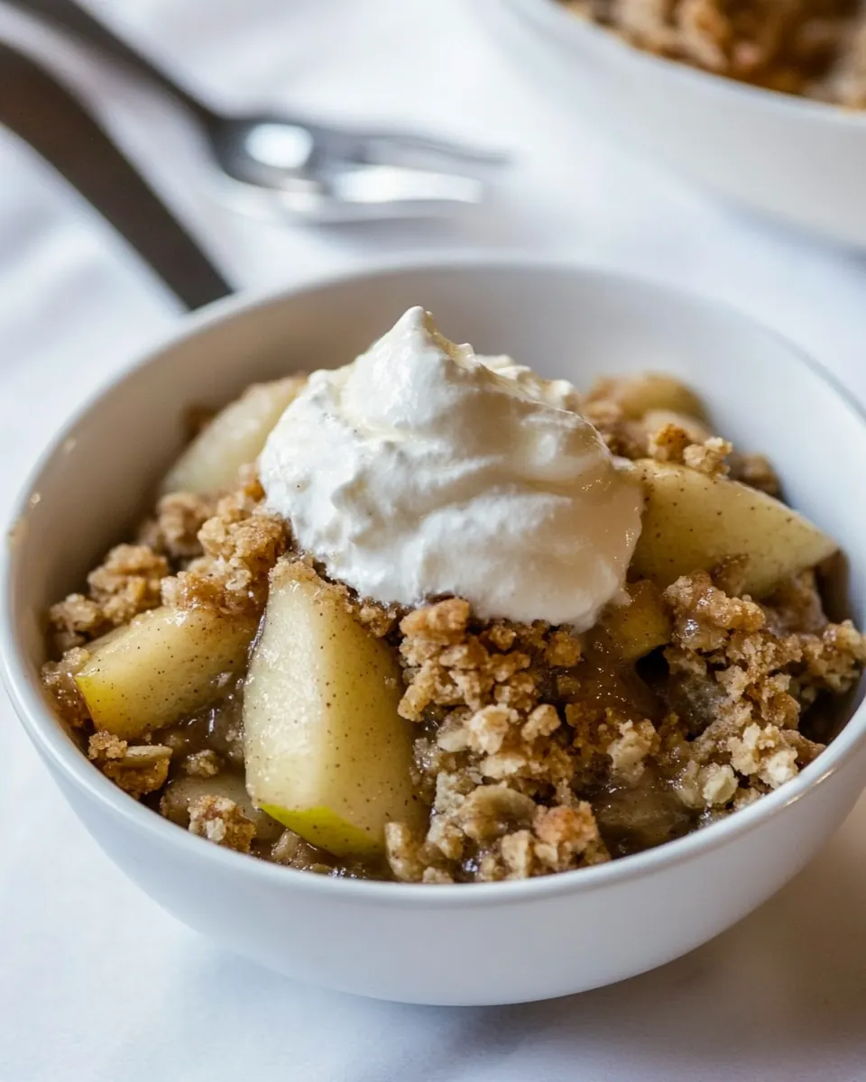 Instant Pot Apple Crisp