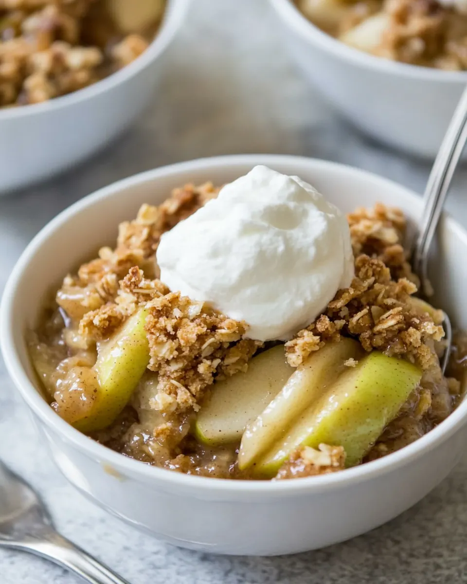 Instant Pot Apple Crisp