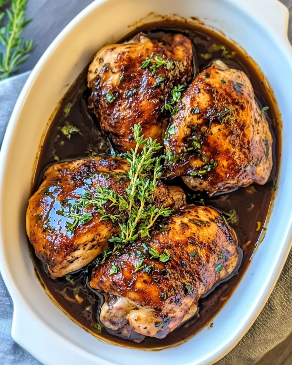 Instant Pot Balsamic Chicken