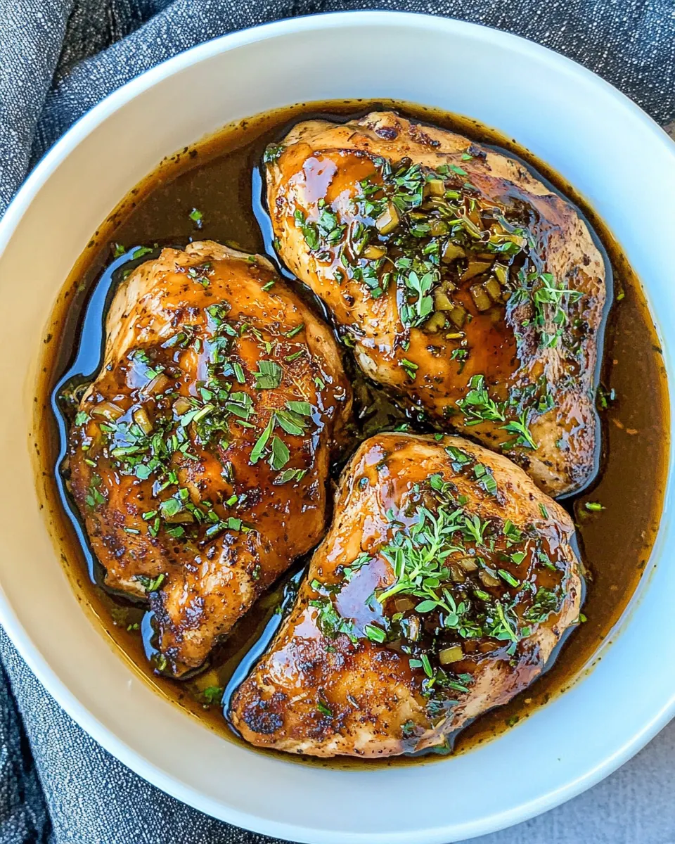 Instant Pot Balsamic Chicken