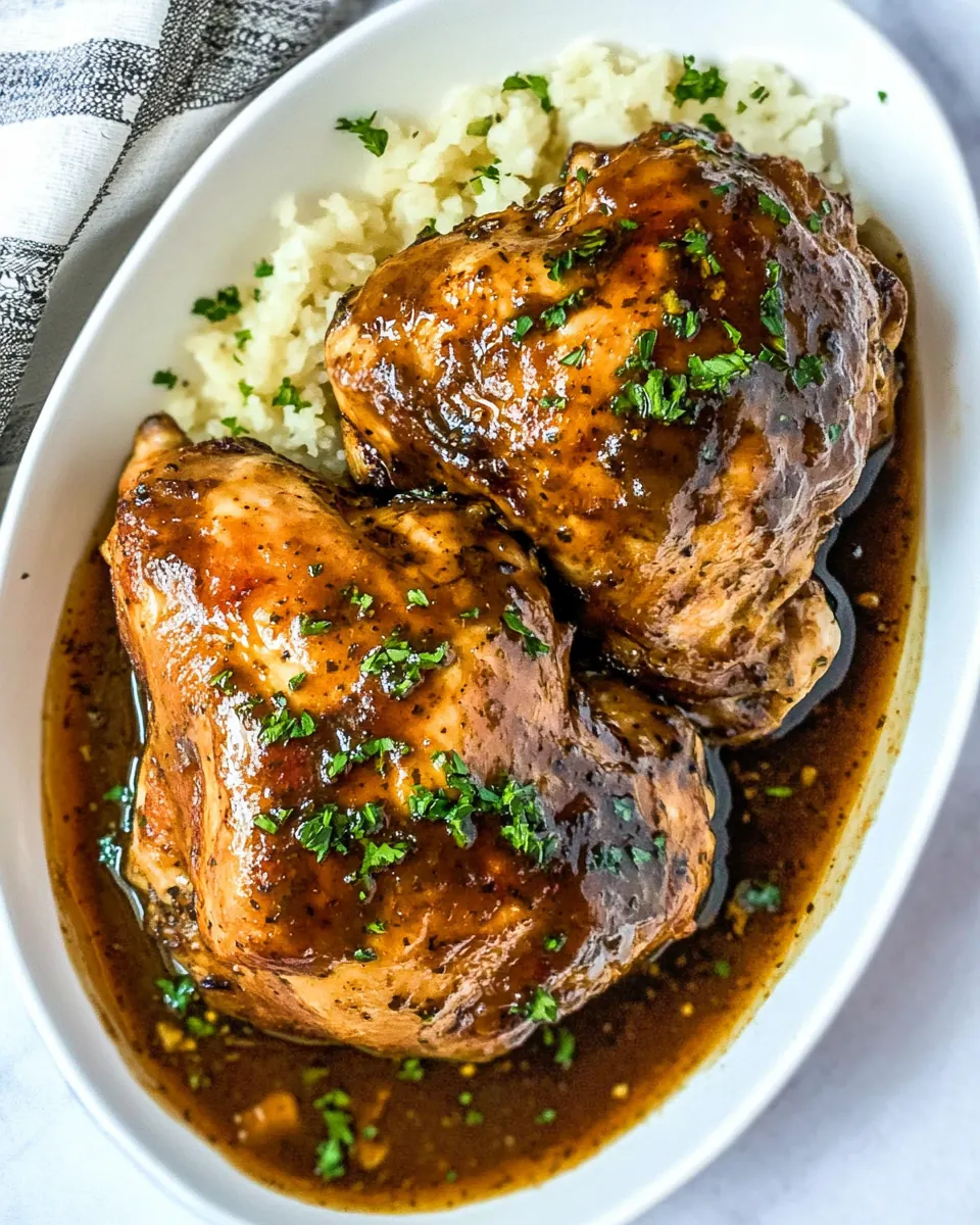 Instant Pot Balsamic Chicken