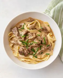 Instant Pot Beef Stroganoff