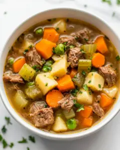 Instant Pot Beef and Vegetable Soup