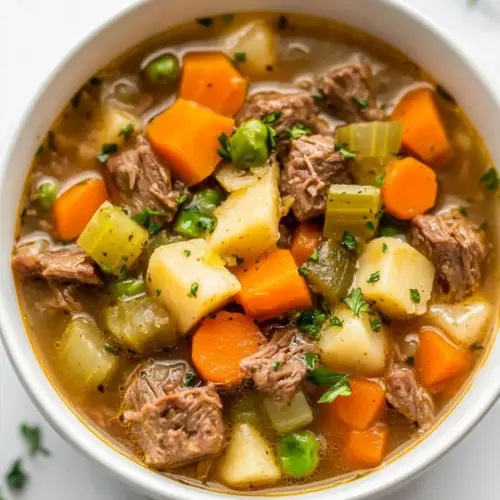 Instant Pot Beef and Vegetable Soup