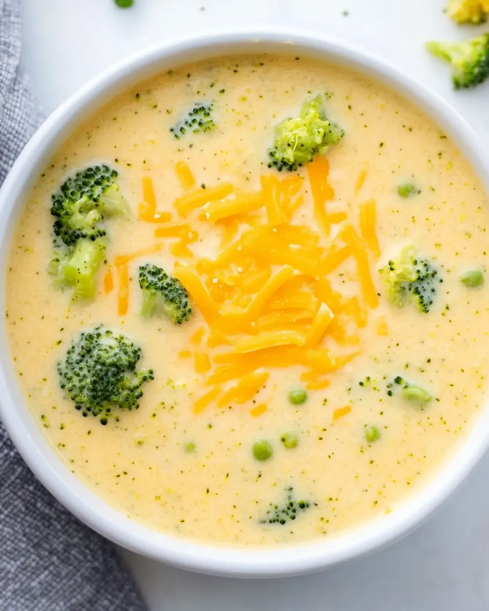 Instant Pot Broccoli Cheddar Soup