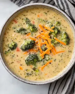 Instant Pot Broccoli Cheddar Soup
