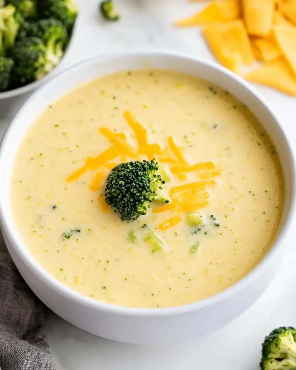 Instant Pot Broccoli Cheddar Soup