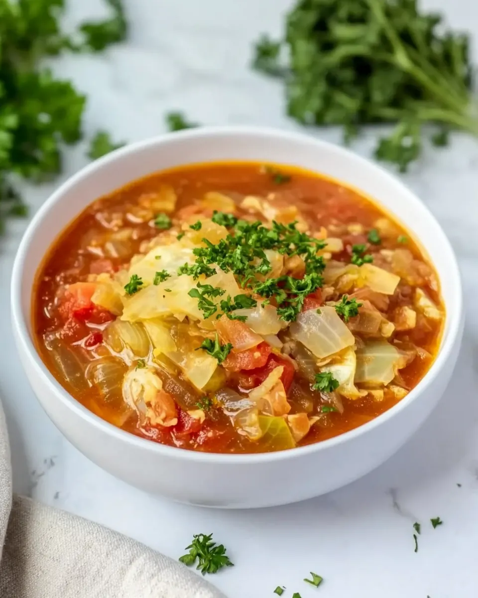 Instant Pot Cabbage Soup